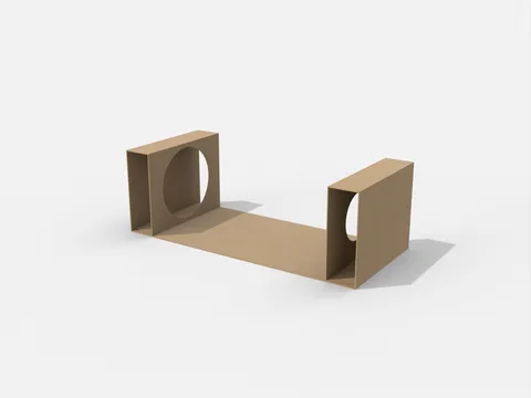 Reference view of packaging inserts, style E61269.