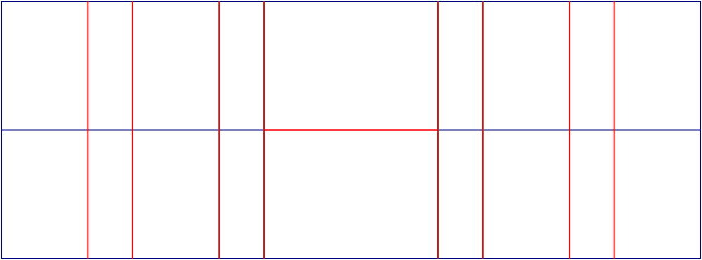 Flat dieline template for carton dividers, style E61274.