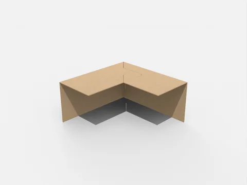 Reference view of packaging inserts, style E61298.