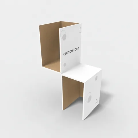 Reference view of folded packaging supports, style E61302.