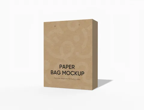 Reference view of paper shopping bags, style E61322.