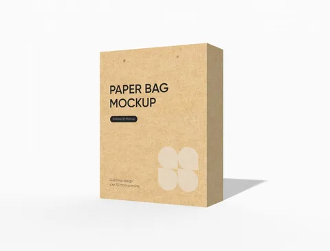 Reference view of kraft paper bags, style E61326.