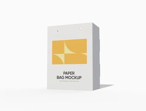 Reference view of paper shopping bags, style E61327.