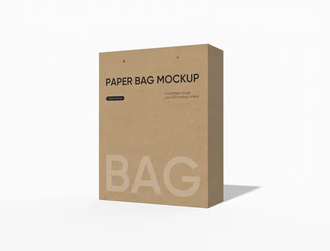 Reference view of paper bags, style E61328.