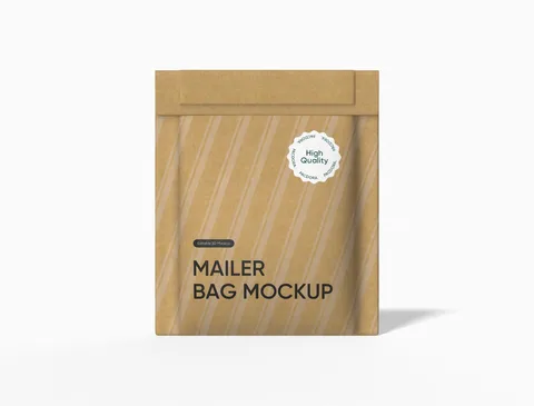 Reference view of kraft mailing bags, style E61346.