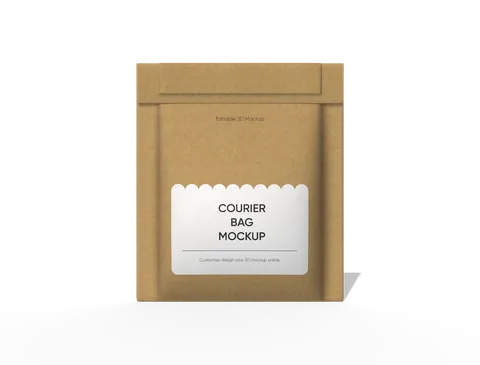 Reference view of kraft mailing bags, style E61347.
