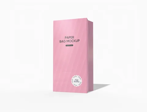 Reference view of paper shopping bags, style E61355.