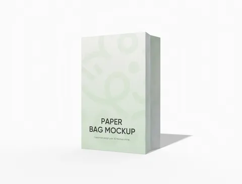 Reference view of paper shopping bags, style E61356.