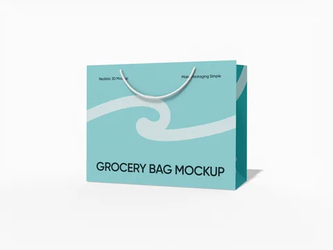 Reference view of paper shopping bags, style E61362.