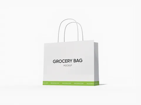 Reference view of paper shopping bags, style E61366.