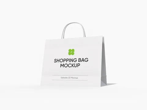 Reference view of paper shopping bags, style E61367.