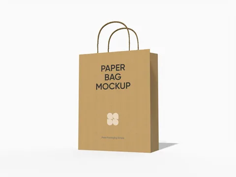 Reference view of paper bags, style E61371.