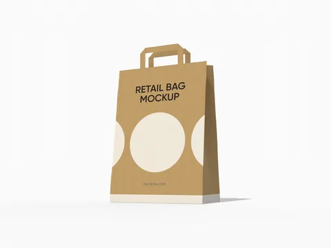 Reference view of paper shopping bags, style E61373.
