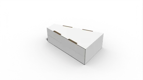 Reference view of wedge-shaped document boxes, style E61386.