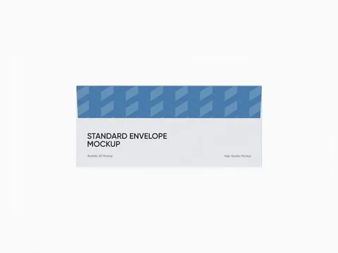 Reference view of #10 envelopes, style E61397.