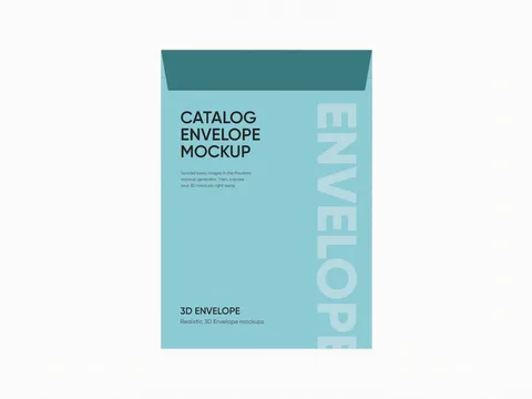 Reference view of A4 envelopes, style E61398.