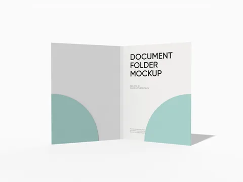 Reference view of presentation folders, style E61442.