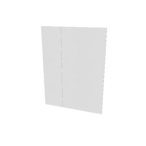 Reference view of tri-fold presentation folders, style E61456.