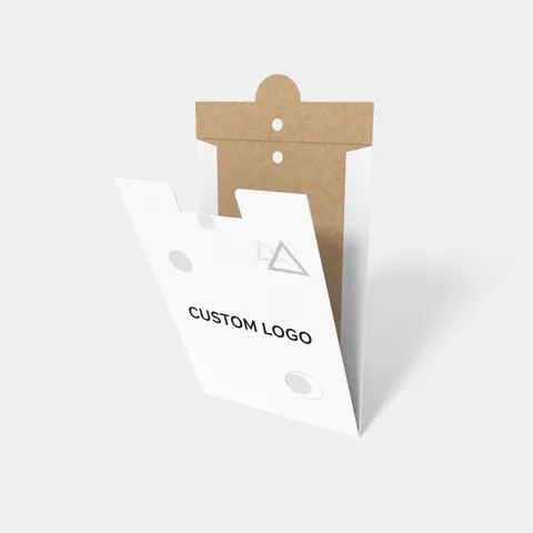 Reference view of envelopes with hanging openings, style E61471.