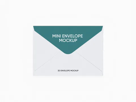 Reference view of mini envelopes, style E61474.