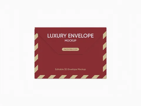 Reference view of A6 business envelopes, style E61475.
