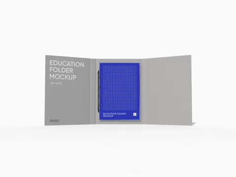 Reference view of presentation folders, style E61503.