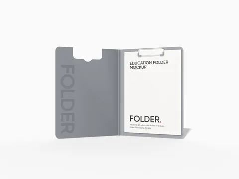 Reference view of presentation folders, style E61505.