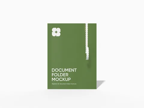 Reference view of presentation folders, style E61507.