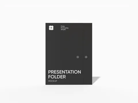 Reference view of presentation folders, style E61508.