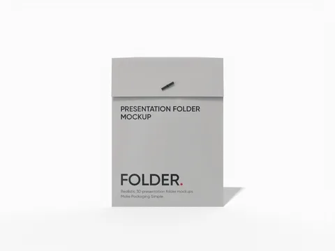 Reference view of presentation folders, style E61509.