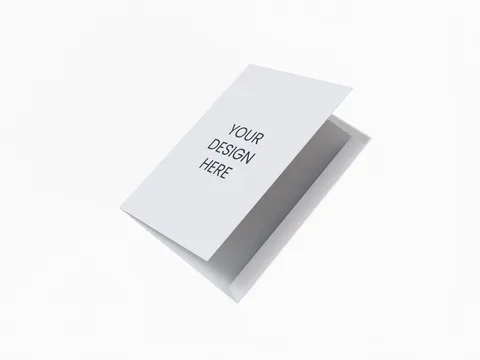 Reference view of folded greeting cards, style E61516.