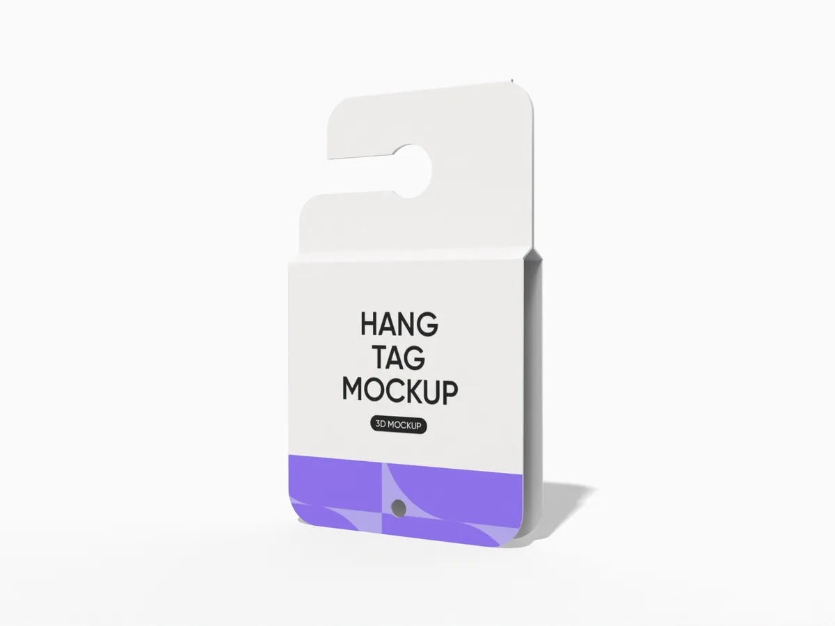 Reference view of hang tags, style E61566.
