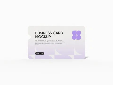 Reference view of business cards, style E61568.