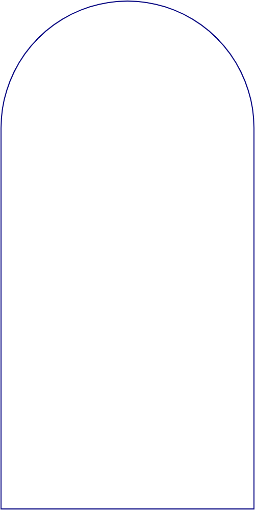 Flat artwork template for labels, style E61577.