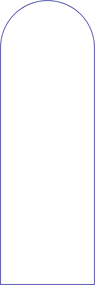 Flat artwork template for bookmarks, style E61578.