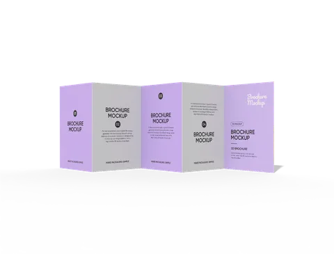 Reference view of printed brochures, style E61634.