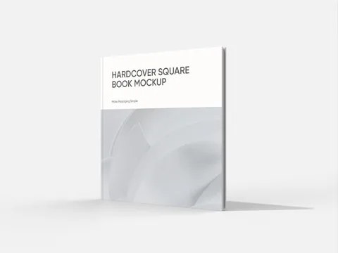 Reference view of square hardcover books, style E61662.