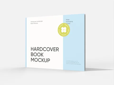 Reference view of landscape hardcover books, style E61665.