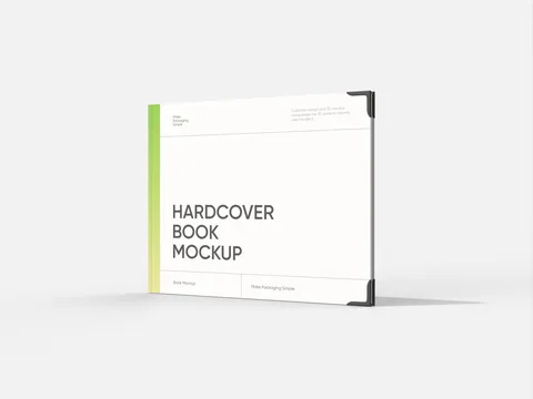 Reference view of landscape hardcover books, style E61666.