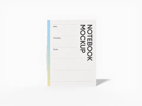 Reference view of A4 notebooks, style E61668.
