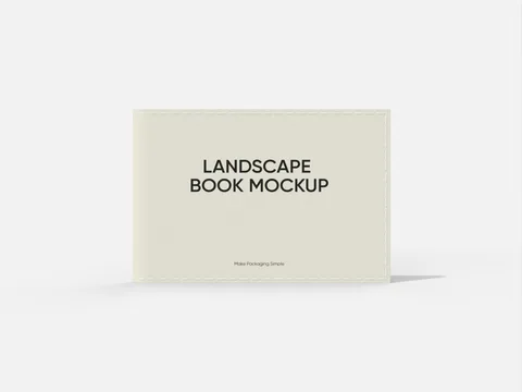 Reference view of landscape printed books, style E61671.