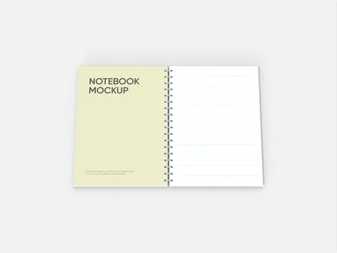 Reference view of spiral notebooks, style E61684.