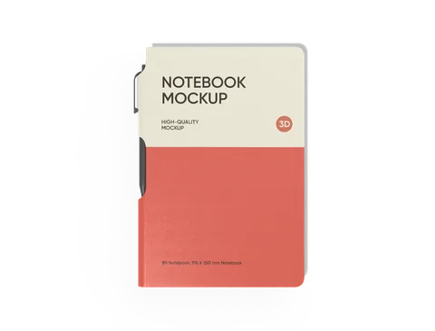 Reference view of B5 notebooks, style E61702.