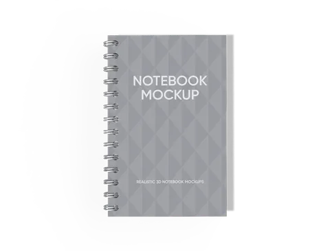 Reference view of spiral notebooks, style E61718.