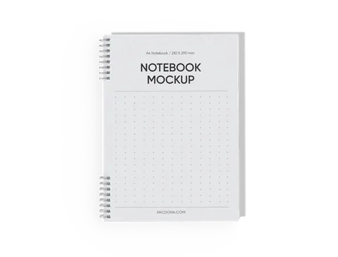 Reference view of A4 notebooks, style E61727.