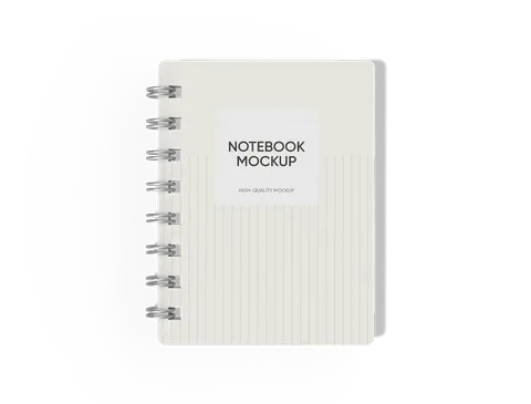 Reference view of ruled notebooks, style E61735.