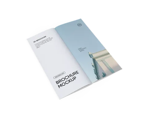 Reference view of printed brochures, style E61745.
