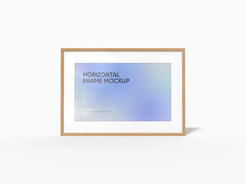 Reference view of A1 landscape display frames, style E61796.