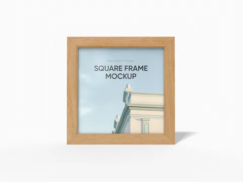 Reference view of square display frames, style E61798.