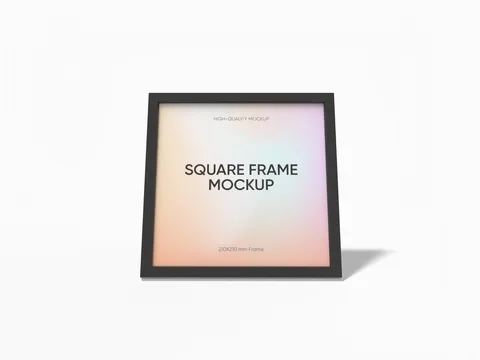 Reference view of square display frames, style E61799.